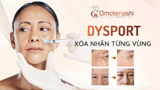 DYSPORT - BÍ QUYẾT XOÁ VẾT NHĂN TRÁN, CAU MÀY, CHÂN CHIM