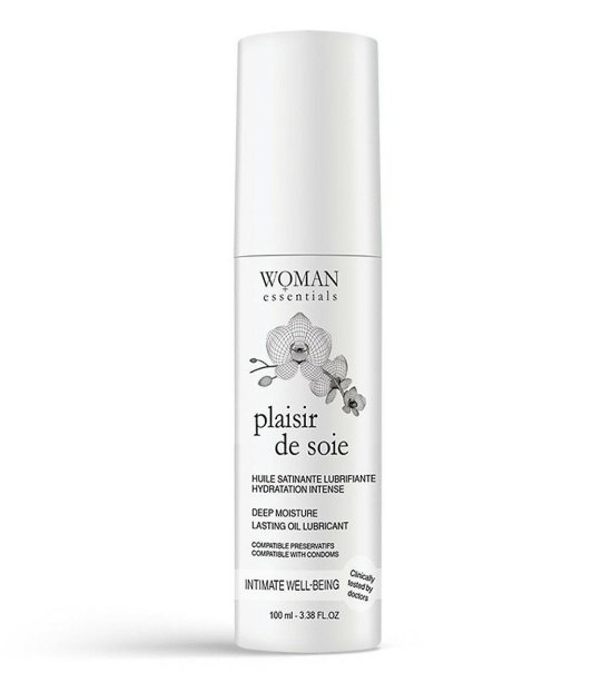 Dầu dưỡng ẩm vùng kín bị khô do mãn kinh Plaisir De Soie 100ml